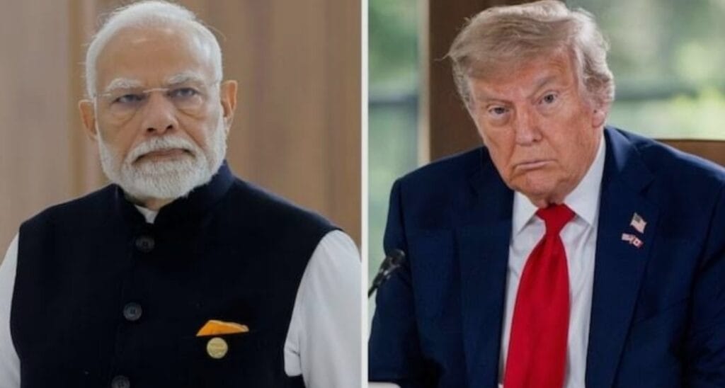 Pm Modi and Donald Trump 