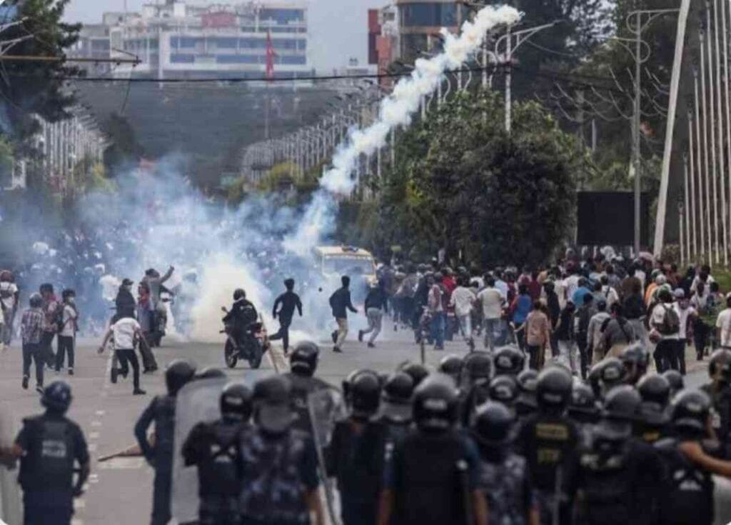 Nepal Gen-z protest 