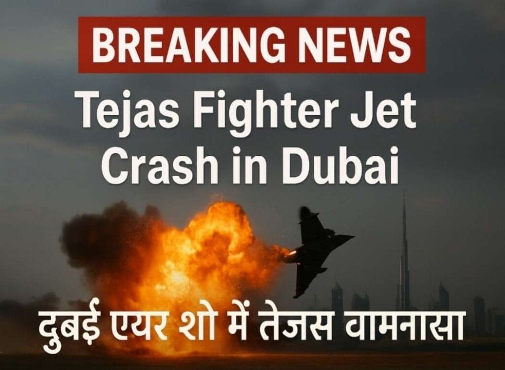 Tejas fighter jet crash