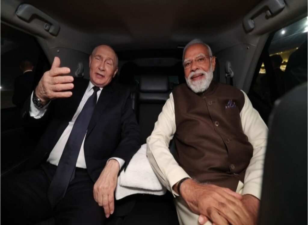 Putin in india