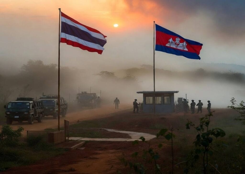 Thailand-combodia war 