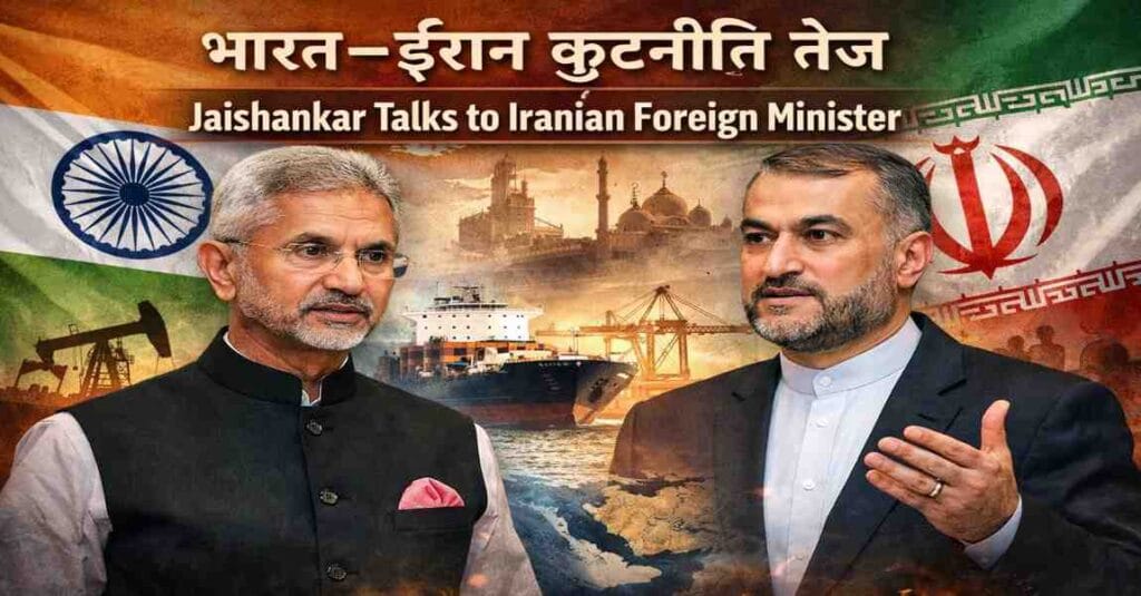 भारत–ईरान कूटनीति तेज